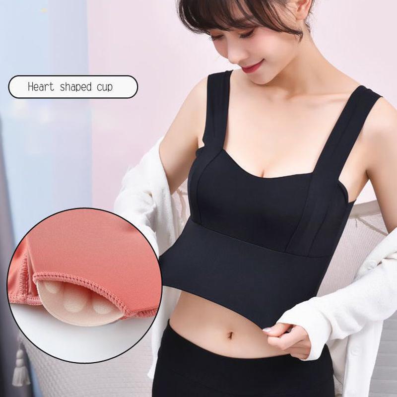 Sports Yoga Fitness Vest Body Shaping Beauty Back Thin Section Gathered Bra Wrapped Chest Yoga Running Bottoming Shirt Outer Wear Underwear Women