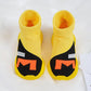 Girls' Casual Sneakers Spring and Autumn Models Korean Princess Shoes Big Children's Knitted Non-slip Children's Shoes
