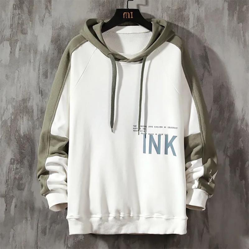 Hooded Sweater Men's Korean Version of The Trend of Long-sleeved Casual Sports Loose Autumn and Winter Jacket