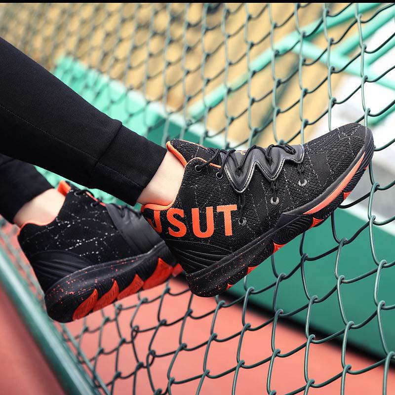 39-45 Men Sneakers Breathable Basketball Shoes Non-slip Wear-resistant Lightweight Running Shoes