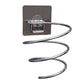 Stainless steel rack hair dryer storage rack strong and seamless free punching bathroom wall hanging rack sticky hook