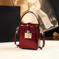 Small Leather Bag, Fashion Trend, Female Bag, Mobile Phone Bag, Mini Satchel, All-match Western-style Patent Leather Handbag