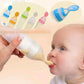 Baby Accessories Safety Infant Baby Silicone Feeding with Spoon Feeder Food Rice Cereal Bottle Utensils