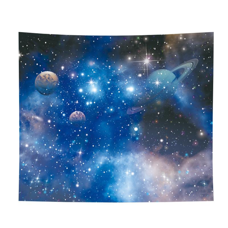 Nordic Starry Sky Background Hanging Cloth Dormitory Renovation Room Bedroom Tapestries