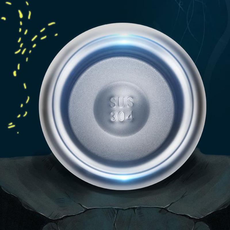 Fireworks Printing Vacuum Flask 304 Stainless Steel Coffee Tea Water Bottle 500ml Home Water Cup
