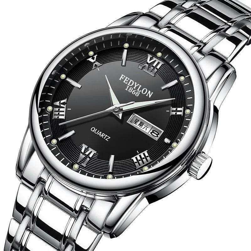 Men's Business Automatic Mechanical Watch Men Wrist Watches Wristwatch Stainles Steel Male Clock Men