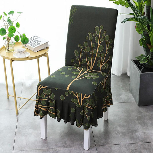 2/4/6PCS Chair Cover Spandex Removable Seat Cover for Dining Room Weddings Party Banquet Office Universal Size
