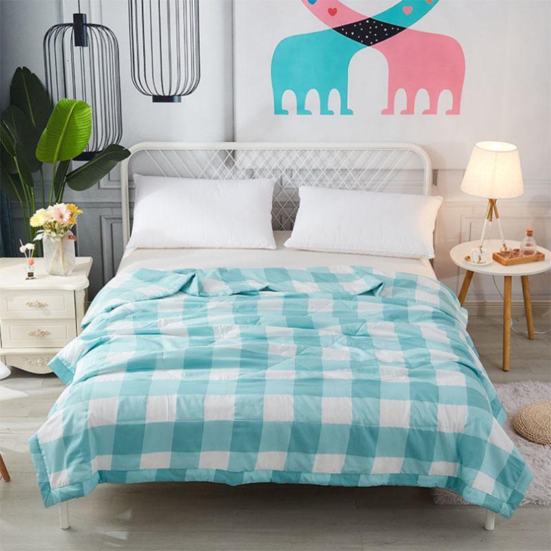 Washed Cotton Summer Quilt Multi-size Air Conditioner Quilt Summer Cool Quilt Single Double Student Summer Thin Summer Quilt