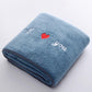 Bath Towel + Towel Coral Fleece Soft Skin-friendly Large Bath Towel Bath Towel Cute Bath Towel Pure Cotton Absorbent and Easy To Carry