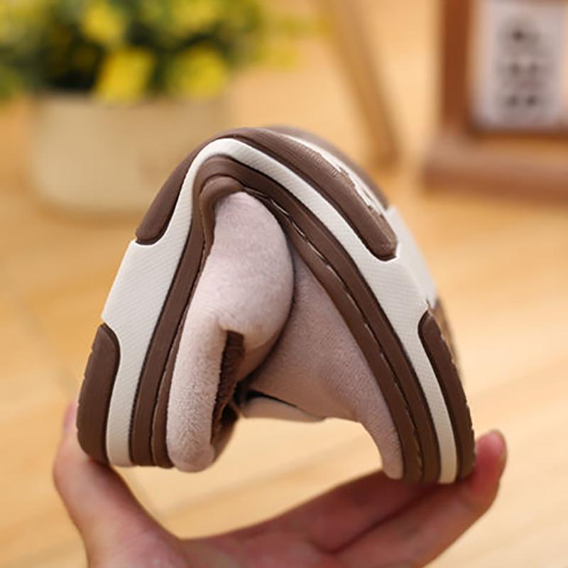 Autumn and Winter Boys Cotton Slippers Boy Slippers 10-12-16 Year Old Student Hairy Slippers