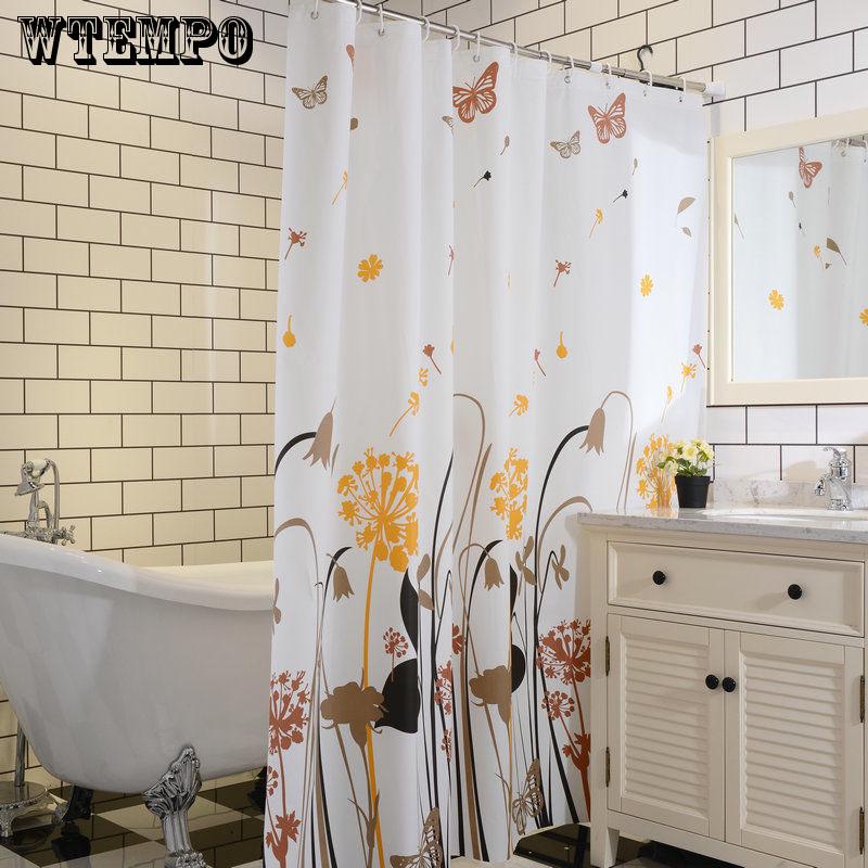 Shower Curtain Bath Rug Set Toilet Cover Bath Mat Set Bathroom Accessories Curtains