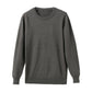 Autumn and Winter New Round Neck Sweater Men's Warm Sweater Upper Long-sleeved T-shirt Generic Pullover Men's