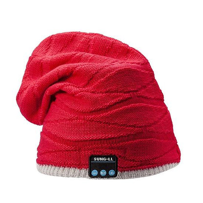 Wireless Bluetooth Earphone Cap Smart Headset with Speaker Mic Winter Outdoor Sport Stereo Music Hat