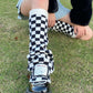Autumn and Winter Models JK Knitting Pile Hose  Long Stockings Set Slim Speakers Wide-leg Warm Leg Set Hit Color