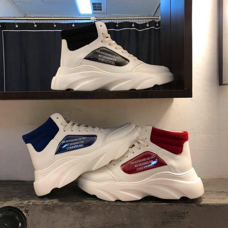High help daddy shoes net red increase climax shoes Martin boots men's shoes high casual sports
