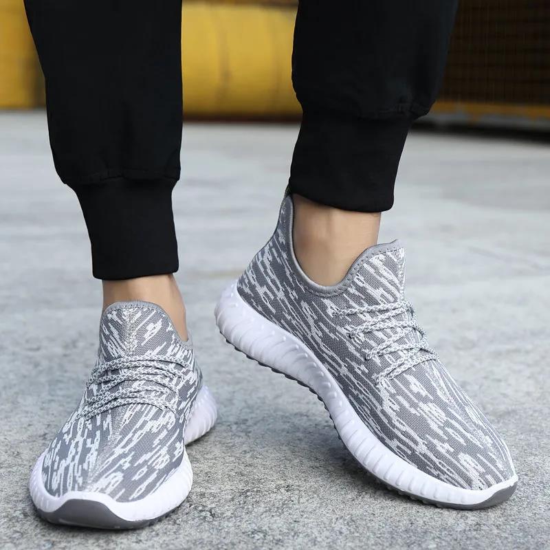 All-match Running Shoes Sneakers Men's Spring and Autumn Non-slip Breathable Thin Mesh Men's Shoes