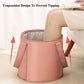 Foot Soaking Bucket Portable Foldable Foot Soaking Bag Over Calf Outdoor Travel Artifact Water Basin Washbasin Foot Basin Thickening Heat Preservation