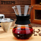 Drip Coffee Maker 400ml High Borosilicate Glass Pour-over Manual High Temperature Resistant