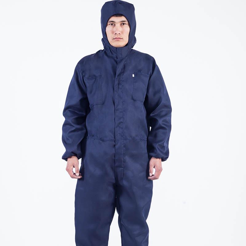 Dustproof coverall with hood full body protective clothing breathable anti-industrial dust isolation