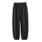 Casual Pants Women's Summer Thin Loose-fitting Sports Pants Nine Points Cotton and Linen Harem Pants Bloomers