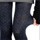 Winter Thin Little Leggings Women's Warm Cotton Trousers for Inner and Outer Wear Non-spinning High Waist