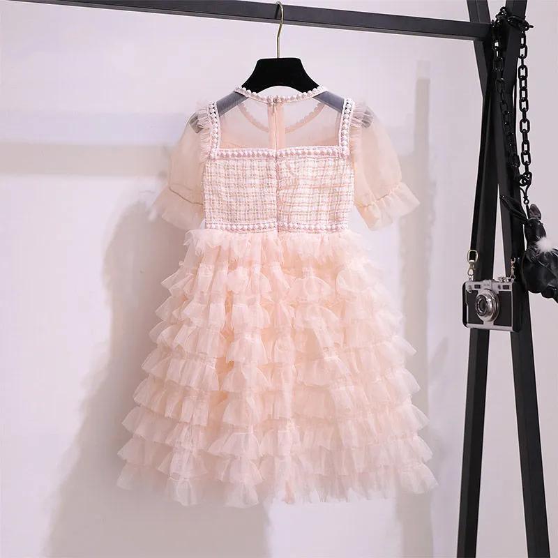 Children's Clothing Girl Dress Summer Dress Children's Princess Skirt Summer Girl Cake Dress