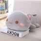 Lovely Lying Cat Animal Doll Soft Plush Stuffed Back Pillow Cushion Cute Kids Plush Toy Gift