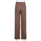 Vintage Y2K Joggers Women Cargo Pants 90s Streetwear Caramel Brown Low Waist E-girl Aesthetic Loose Straight Trousers Female