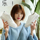 Female Leather White Shoes Spring and Summer Female Students Flat Bottom Shoes Casual Shoes White Shoes Walking Tall Shoes