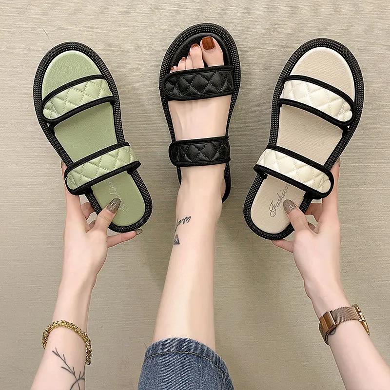 Slippers Women's Summer Wear Fashion Seaside Beach Non-slip Outdoor Sandals and Slippers All-ma