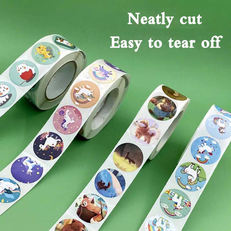 500 Pcs/ Sticker StickersThank You StickerDessert Cake Baking Seal StickerChild Reward Sticker