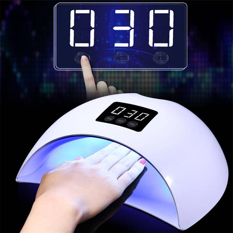 Nail Lamp LED Nail Dryer White Light UV Lamp Therapy Lamp Nail Machine Nail Tool Drying Light