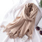 Scarves Ladies Cashmere Scarf Warm Shawl Wool Scarf Women Autumn Winter Scarves Wraps