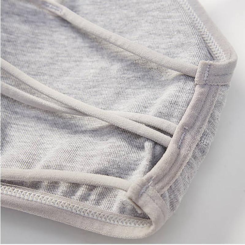 Korean Version Pure Cotton Anti Sagging Upper Tommy Back Suspender Wrap Bra Solid Color Suspender All Inclusive Underwear Bra