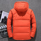 Winter Thick Down Jacket European and American Fashion Outdoor Leisure Warm Hooded Down Jacket