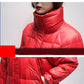 White Duck Down Thick Down Jacket Women Mid-length Casual Short Short Cocoon Loose Coat