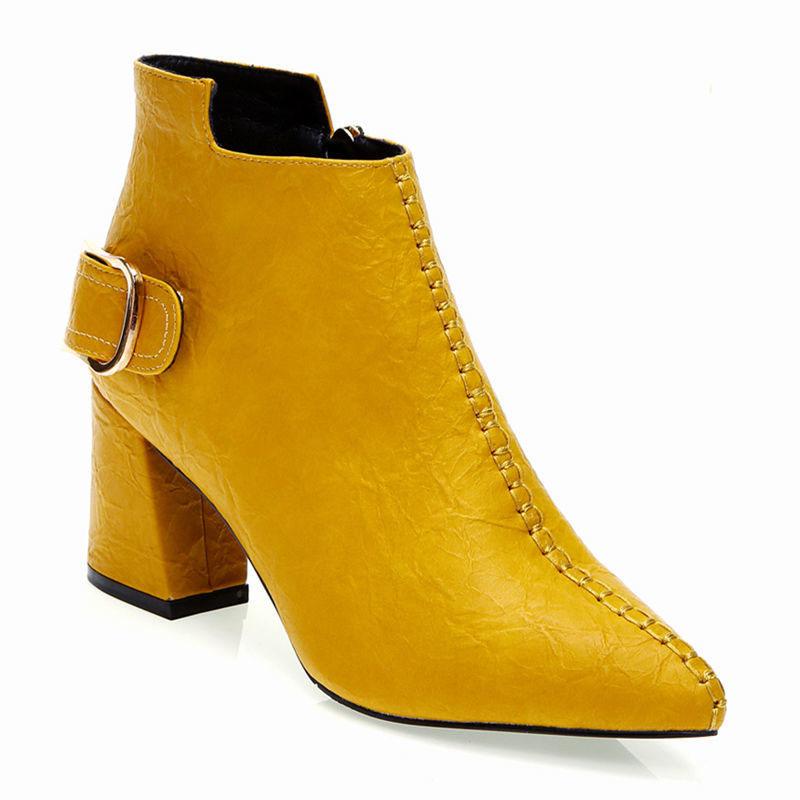 High Stiletto Heels Elastic Boots Women Sexy Pointy Toe  Shoes Boots Stretch Fabric Shoes