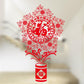 Happy New Year Window Background Wall Spring Festival New Year Celebration Sticker