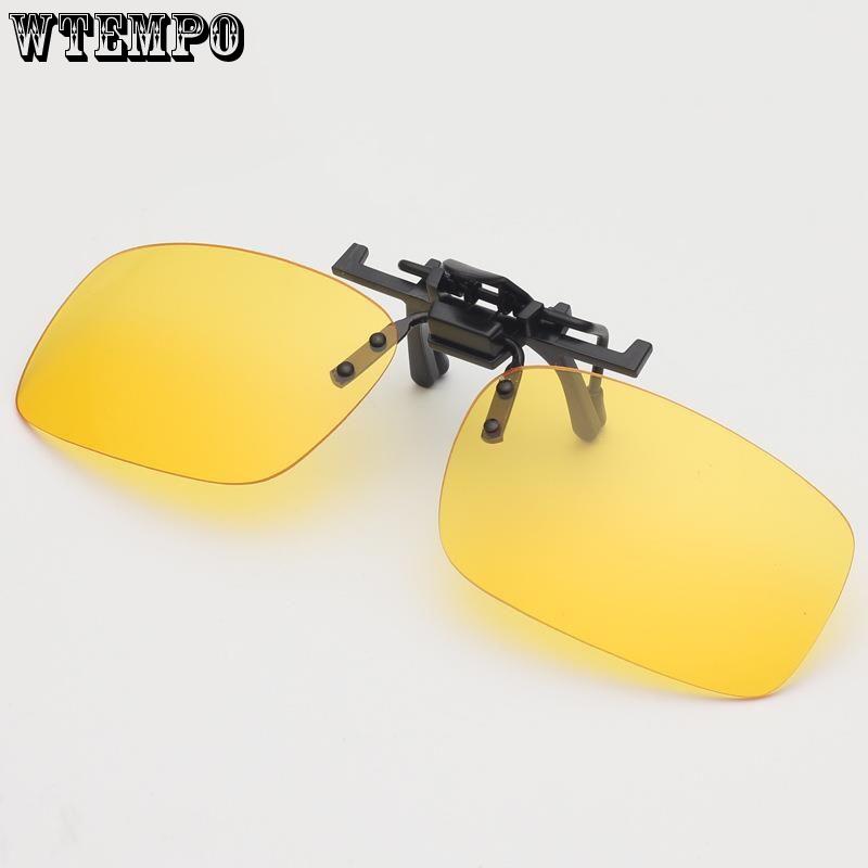 WTEMPO Glasses driving glasses sunglasses retro Clips goggles UV 400 protection