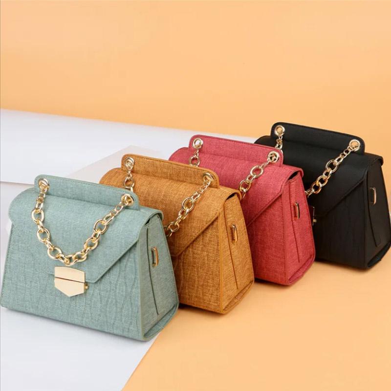Ladies Bag Fashion All-match Large-capacity Hand-held One-shoulder Diagonal Small Square Bag