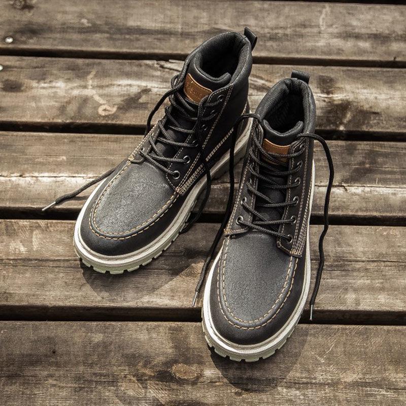 Breathable Martin Boots Men's Boots High-top Men's Shoes Work Boots Desert Boots Combat Boots
