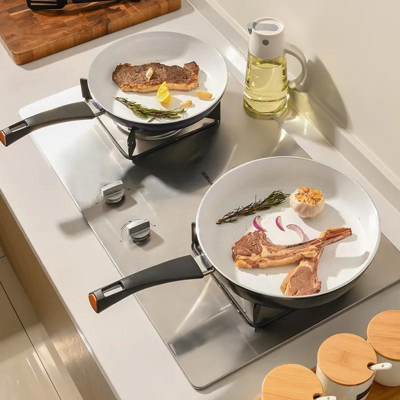 Pancake Household Flat-bottomed Non-stick Pan Multi-function Frying Pan Induction Cooker Gas Universal Cookware