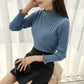 Joker Sweater Turtleneck Long-sleeved Knit  Autumn and Winter Self-cultivation Sweater