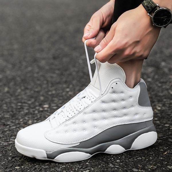 Fashion Men's Comfortable Basketball Shoes Sport Running Shoes Sneakers Men's Boots Size 39-46