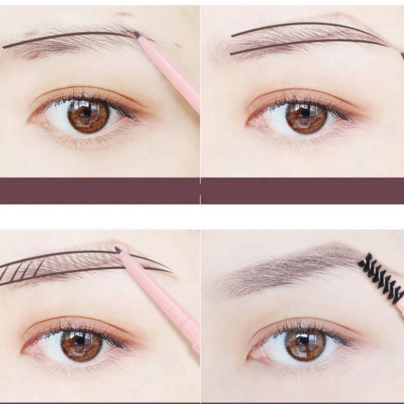 1.5mm Super Fine Eyebrow Pencil Waterproof, sweatproof, easy to color, long lasting  eyebrow pencil