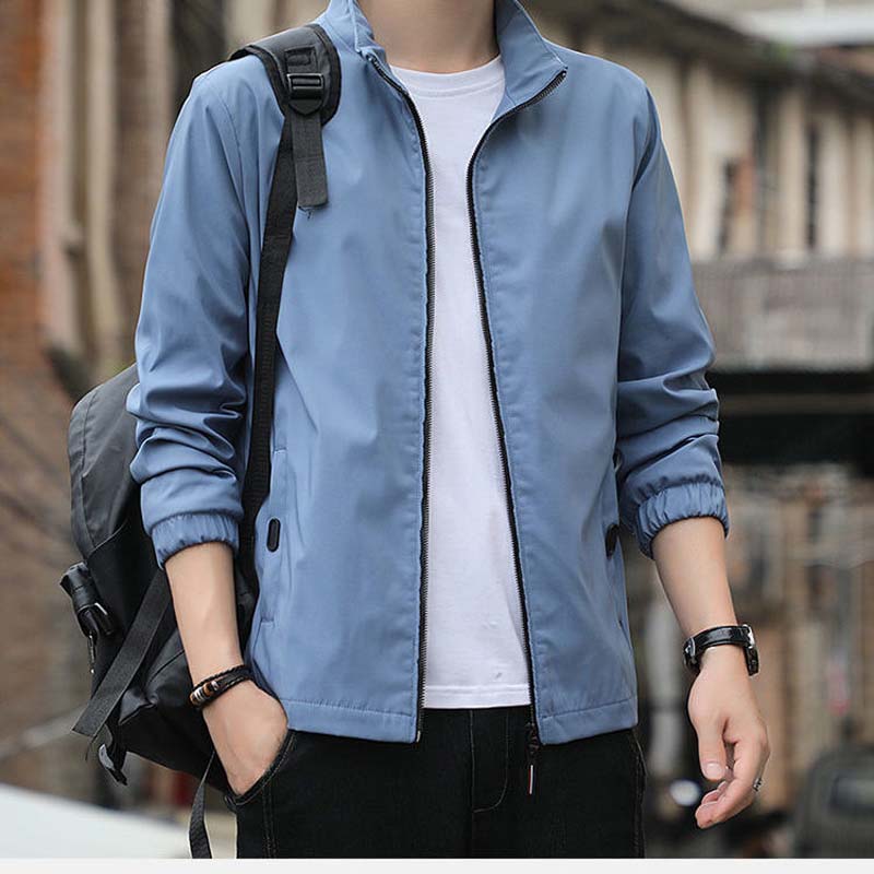 2021 Spring and Autumn New Jacket Men's Jacket Trend Handsome Autumn Large Size Loose Casual Jacket