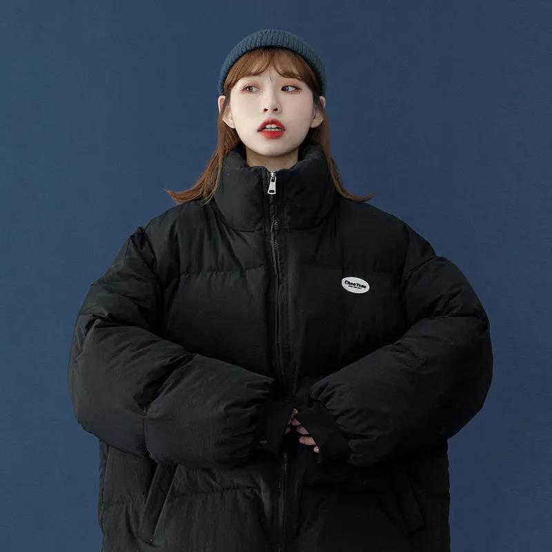 Cotton-padded Clothes Women's Trendy Winter Korean Style Loose Short Bread Jacket