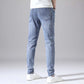Summer Thin Long Pants Men's Jeans Men's Pants Straight Loose Casual All-match