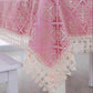 Embroidered Fabric Tablecloth Simple Pastoral Lace Tablecloth Dining Table Coffee Table Tablecloth Cover Towel Home Decoration