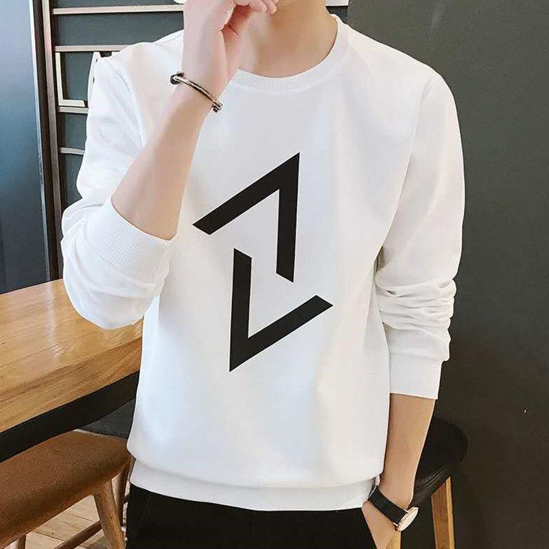Winter Warm and Comfortable Sweater Men's Shirt Casual Round Neck Long-sleeved T-shirt Pullover Bottoming Shirt